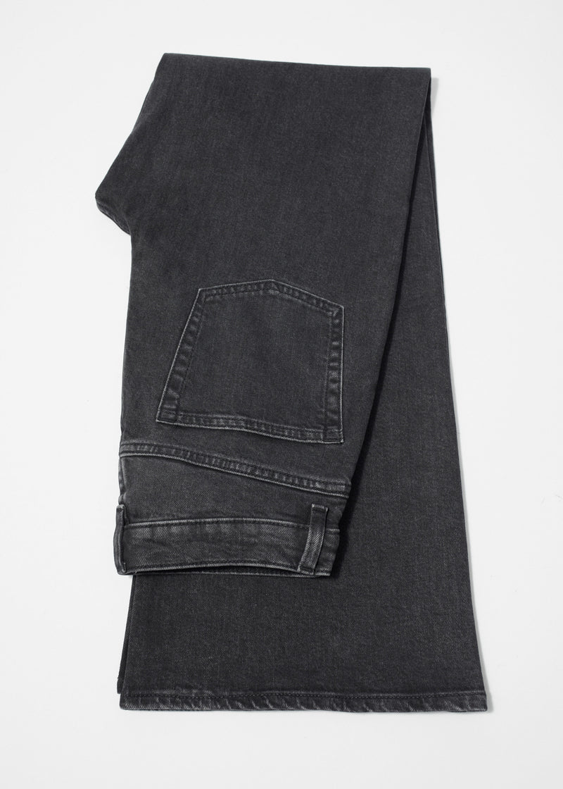 Vaqueros de corte ancho S3 (1) - Negro - Mujer