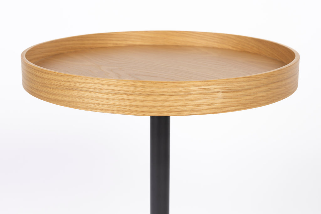 Yuri S - Side Table - Oak Veneer - Oak/Brown