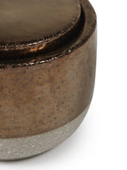 Candles Charred Santal - Bougie D'ambiance - M - Cire De Soja Et Paraffine - Or