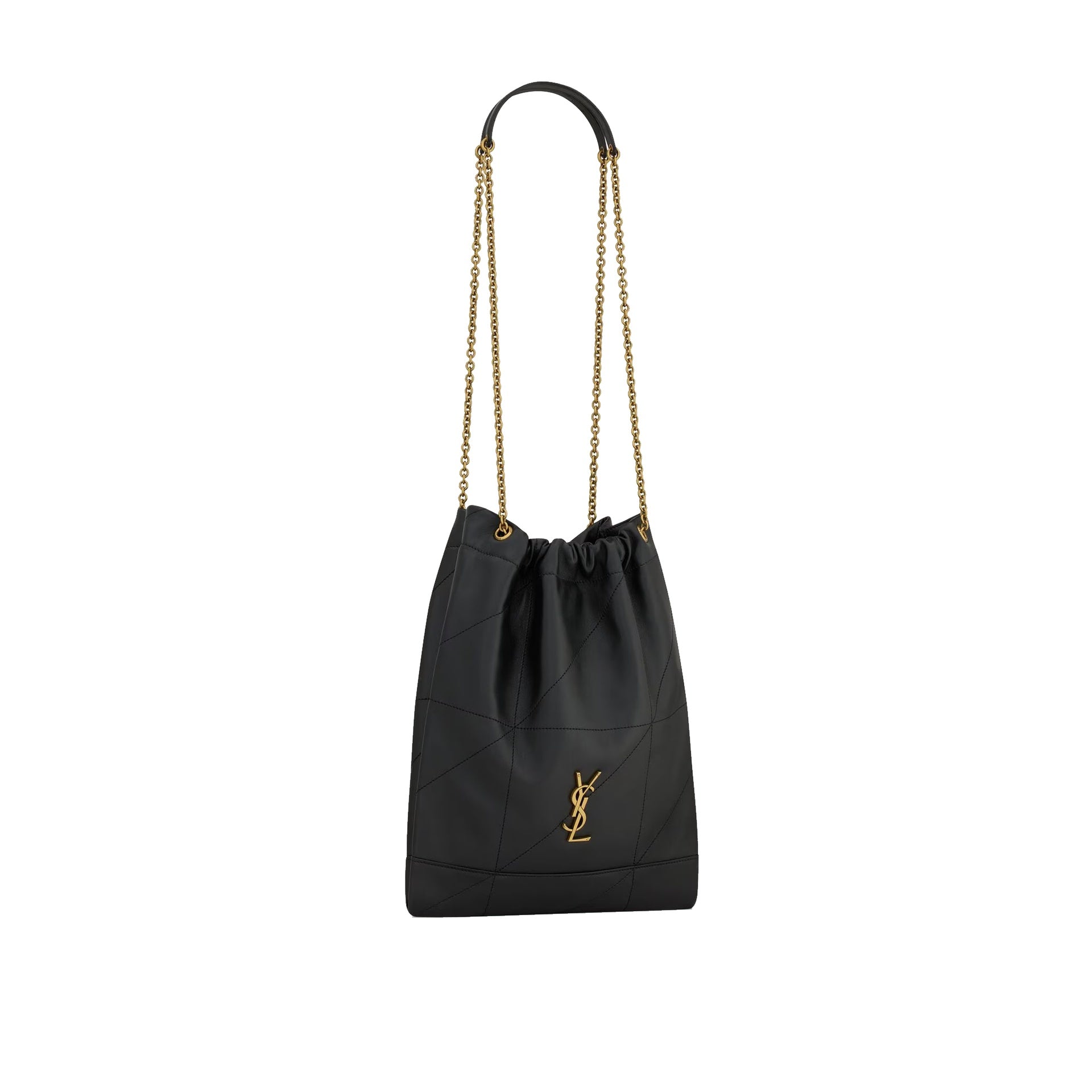 Saint Laurent - Jamie Pochon Crossbody Bag - Women - Black