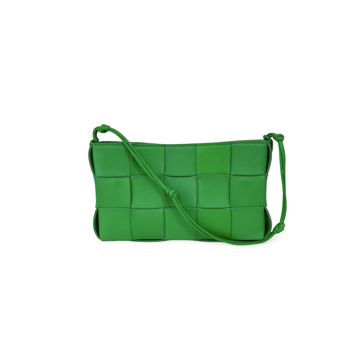Sac Porté Épaule Bottega Veneta Cassette Mini Cuir - Vert
