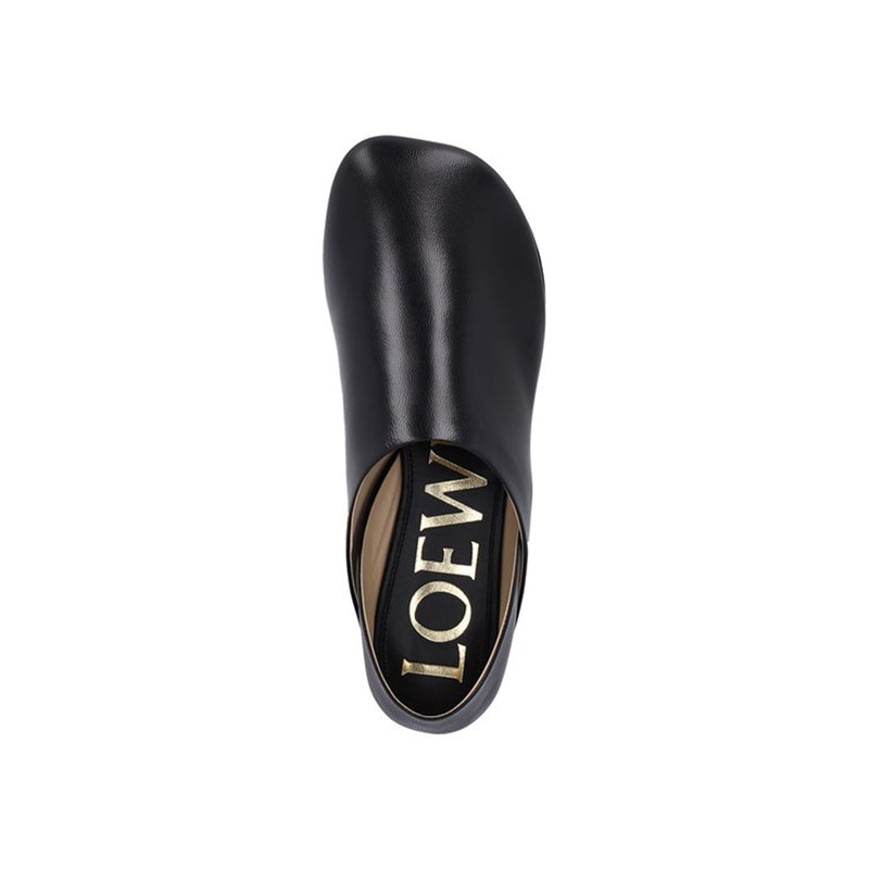 Mocassins - Loewe 'Slipper Toy' Leather - Black