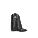 Bottes - Givenchy Lock Cowboy  - Black