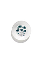 Midnight Flowers - Lot De 2 Assiettes Creuses - S - Porcelaine Bone China - Anemone Vaniglia