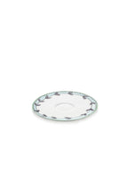 Midnight Flowers - Lot De 2 Soucoupes Pour Tasse À Café Basse - Porcelaine Bone China - Blossom Milk