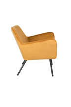 Bon Velours - Lounge Chair - Fabric - Gold