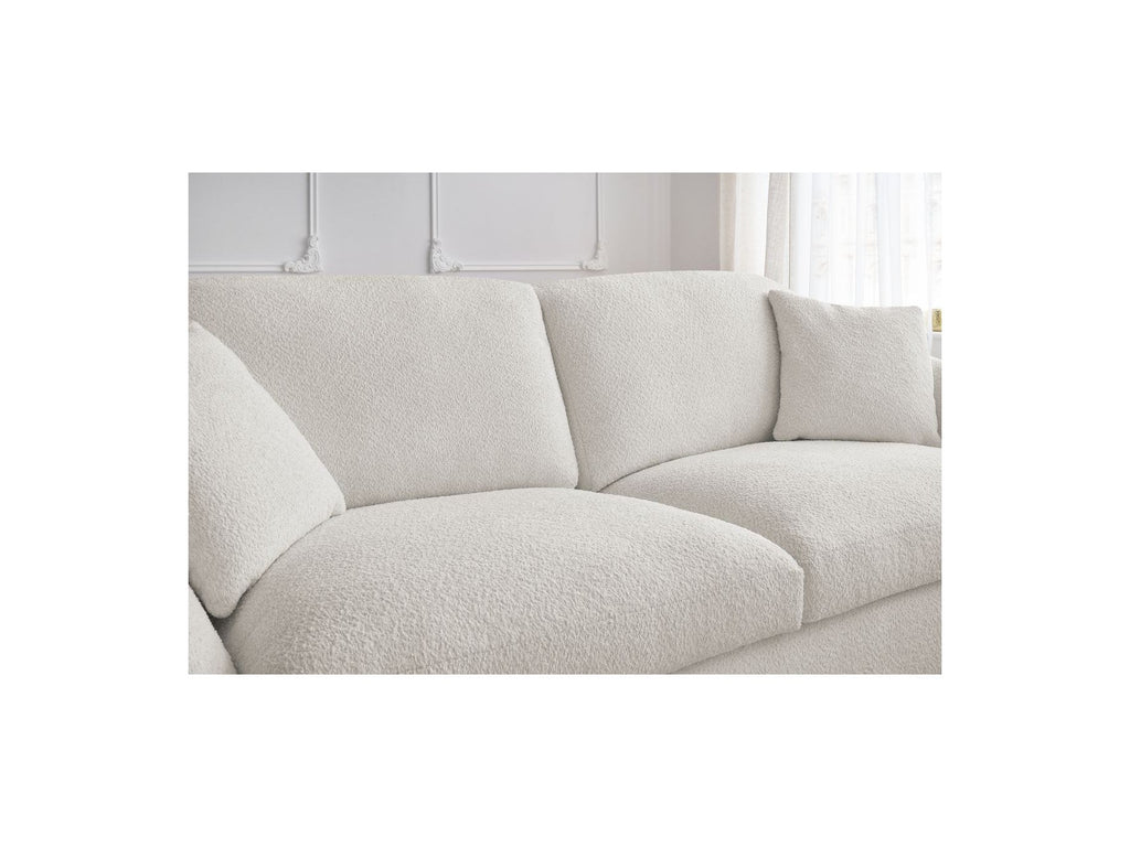 Cezanne - Straight Sofa Bed with Express Opening - Bouclé Fabric