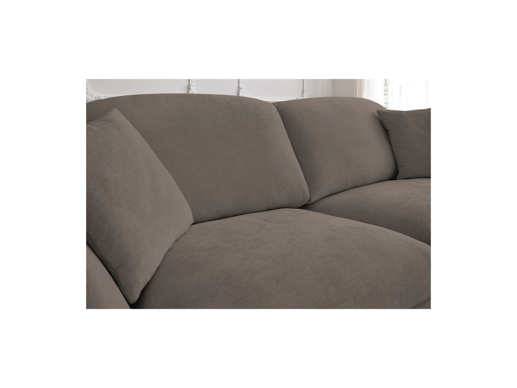 Cezanne Straight Sofa Bed with Express Opening and Smooth Fabric
