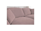 Cezanne Straight Sofa Bed with Express Opening and Smooth Fabric