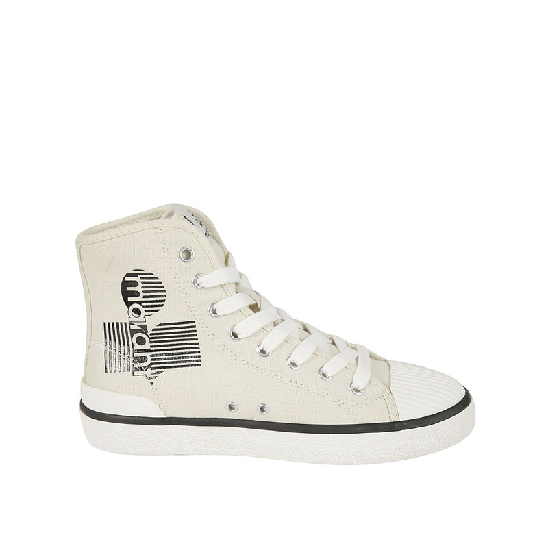 Sneakers - Isabel Marant Logo Canvas - Beige