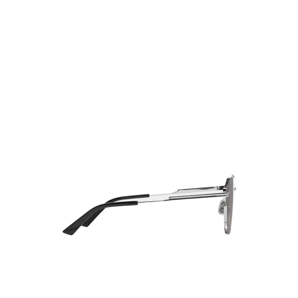 Bottega Veneta - Gafas de sol Glaze Aviator - Mujeres - Plata