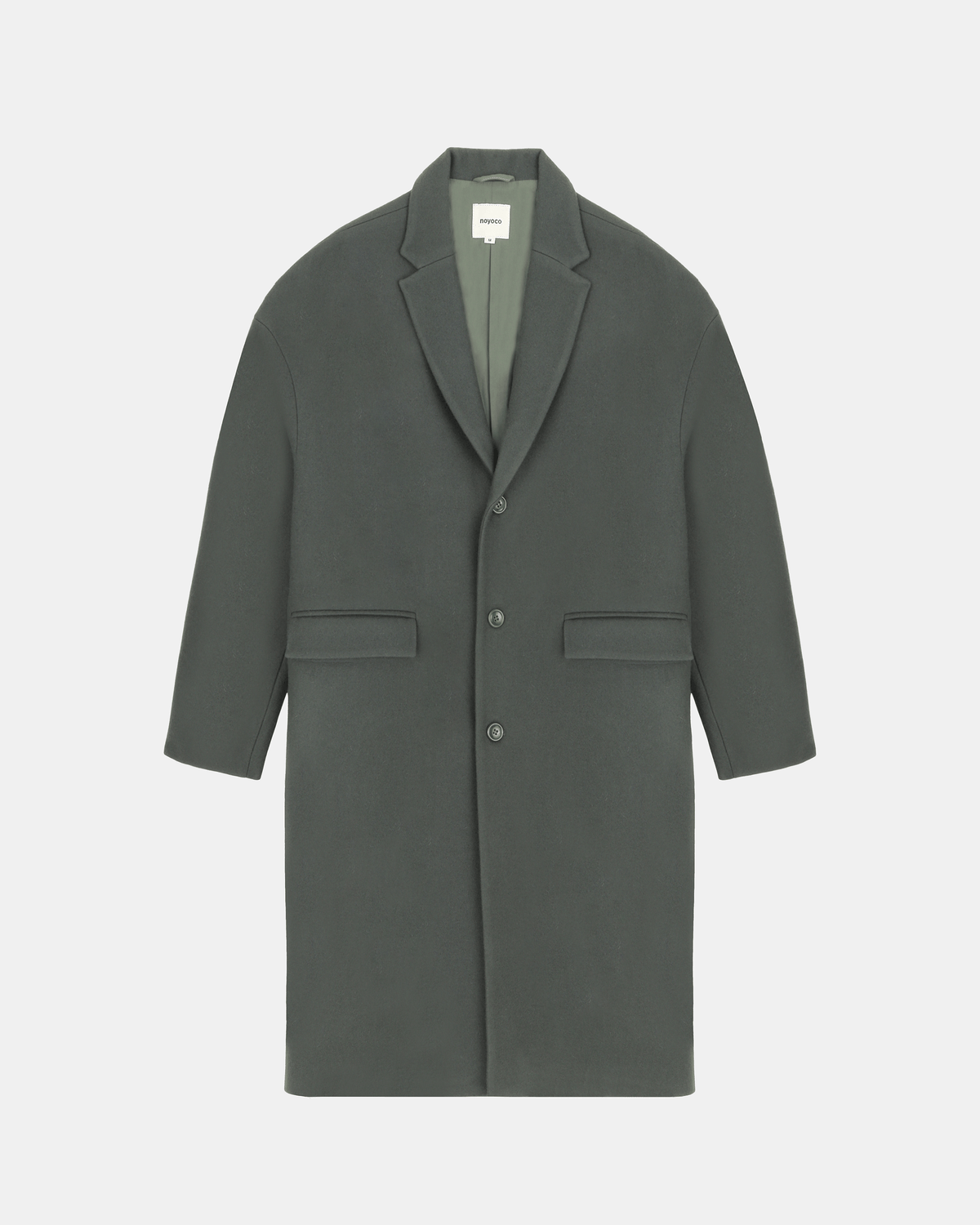 Manteau Genoa Ash Green
