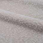 Naya - White Bouclé Fabric Armchair