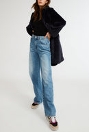 Claudie Pierlot - Fausse Fourrure Frida - Marine