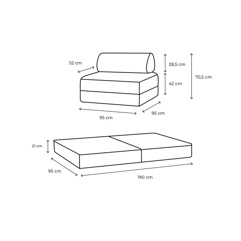 Fauteuil Lincoln - Velours Côtelé