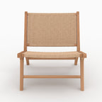 Kilka - Fauteuil En Bois De Teck Et Cordage En Loom