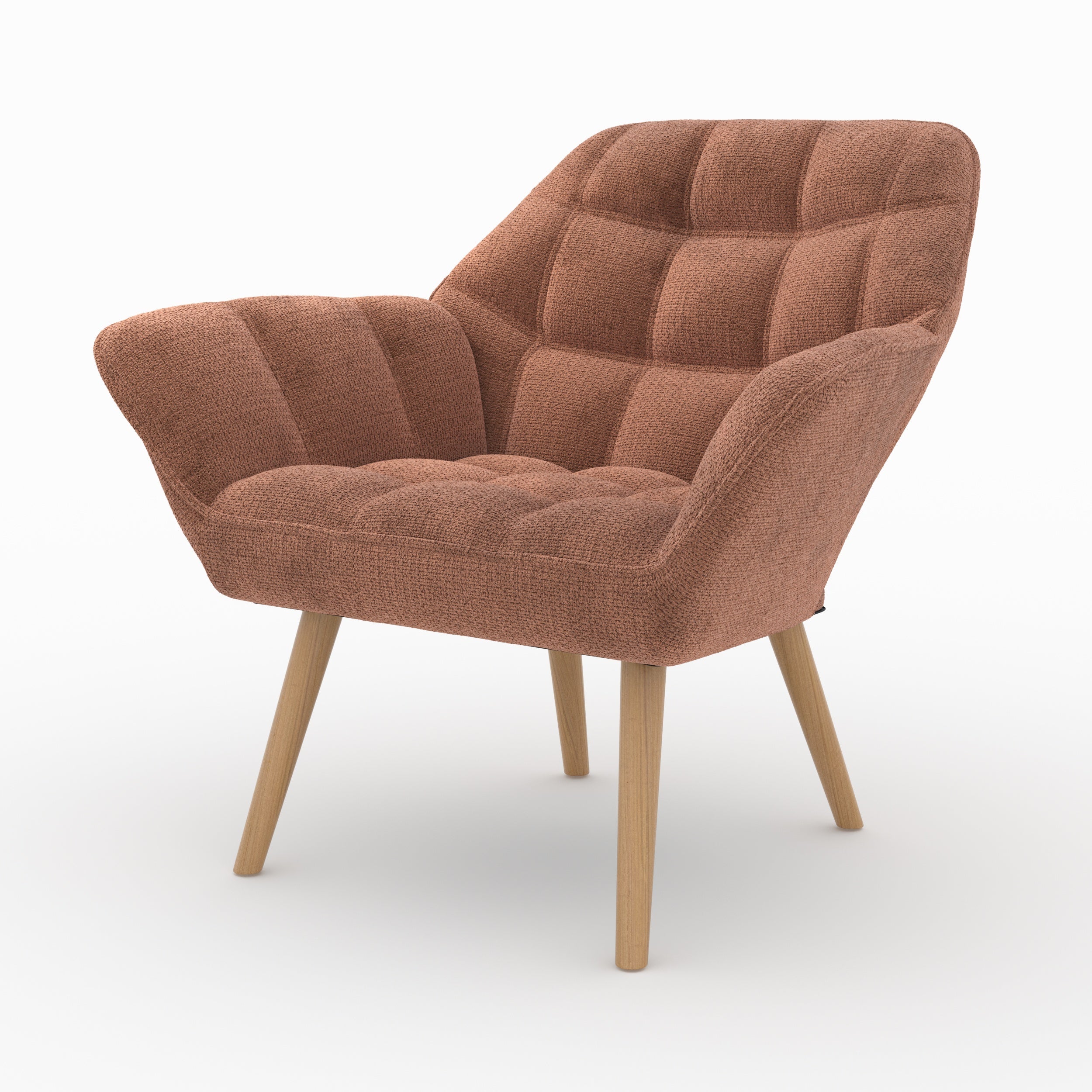 Simba - Sillón viejo de tela roja