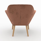 Simba - Sillón viejo de tela roja