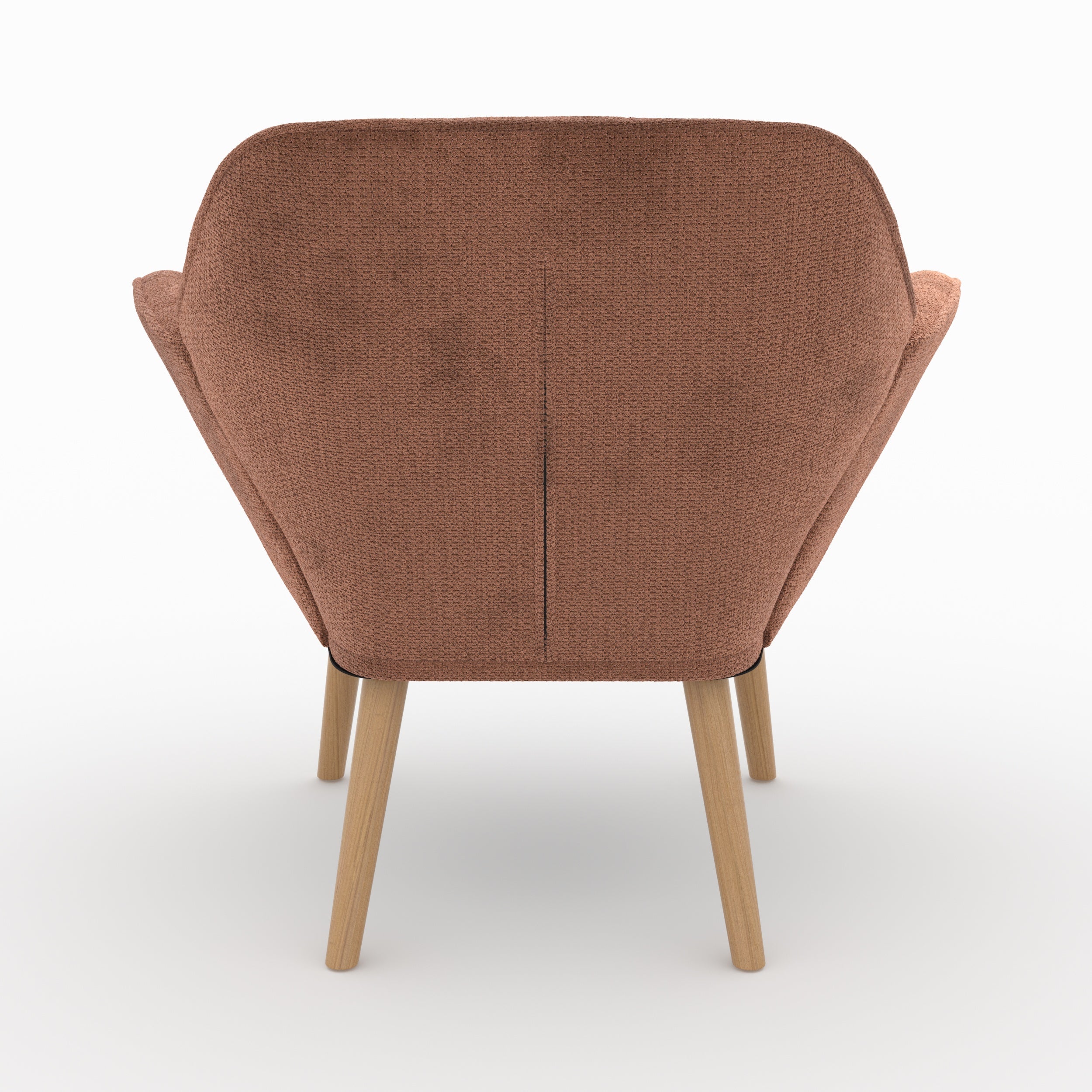 Simba - Sillón viejo de tela roja