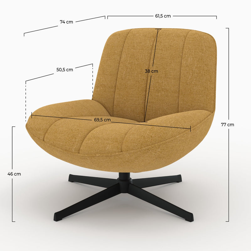 Elvis Chair - Yellow