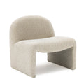 Malo - Fauteuil Lounge - Tissu - Beige Chiné