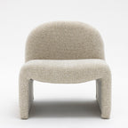 Malo - Fauteuil Lounge - Tissu - Beige Chiné