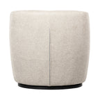 Serra - Sillón giratorio de diseño - Tela - Crudo