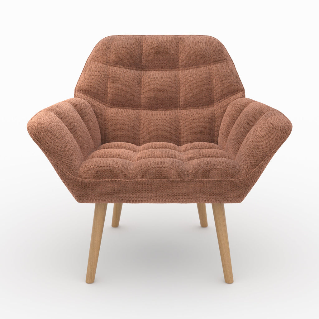 Simba - Sillón viejo de tela roja