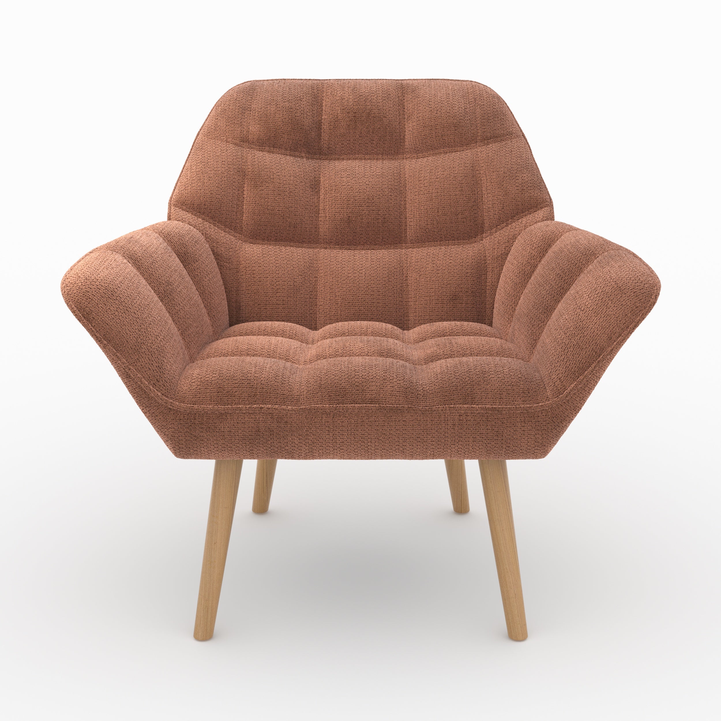 Simba - Sillón viejo de tela roja