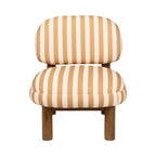 Nubo - Armchair - Fabric & Wood - Yellow