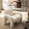 Mio - Sillón - Tejido bouclé - Blanco
