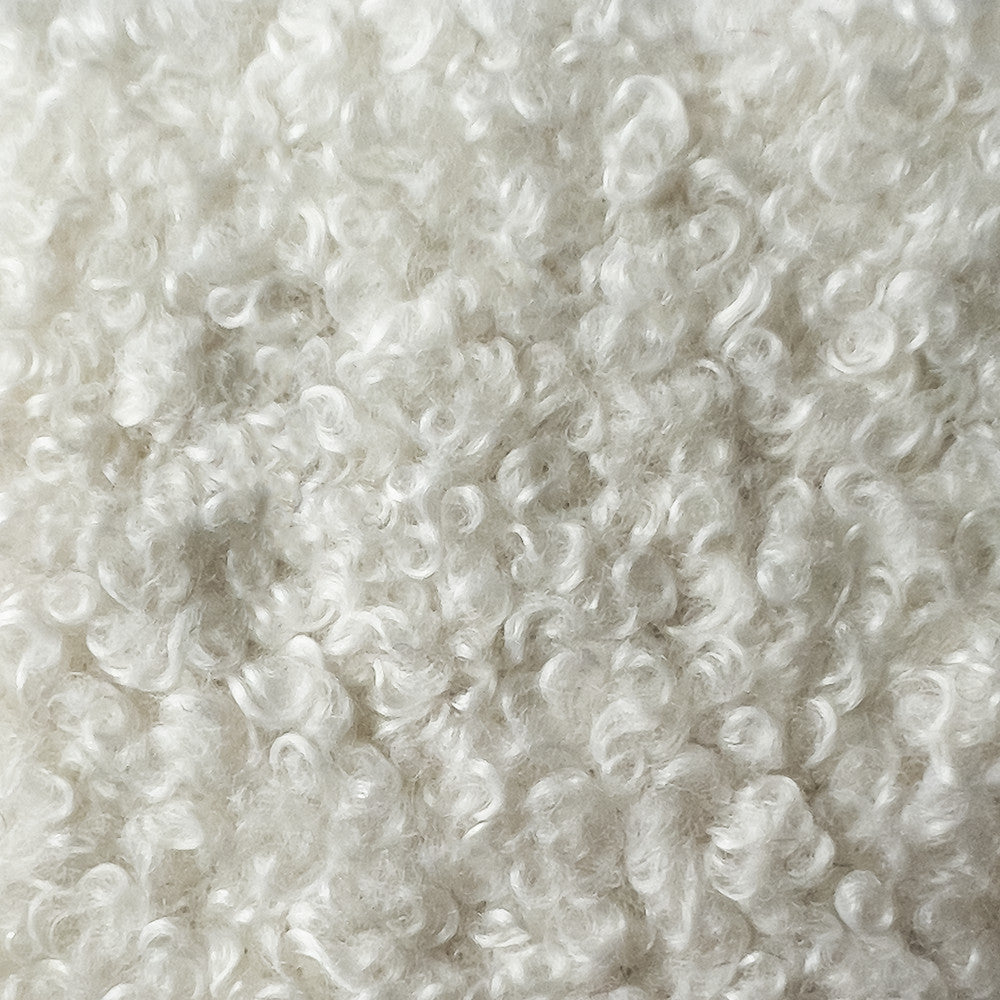 Mio - Sillón - Tejido bouclé - Blanco