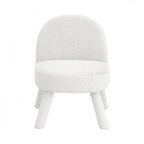 Abica - Armchair - Bouclé Fabric - White