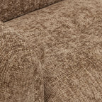 Bocca - Armchair - Fabric with Button-Tufted Backrest - Bronze