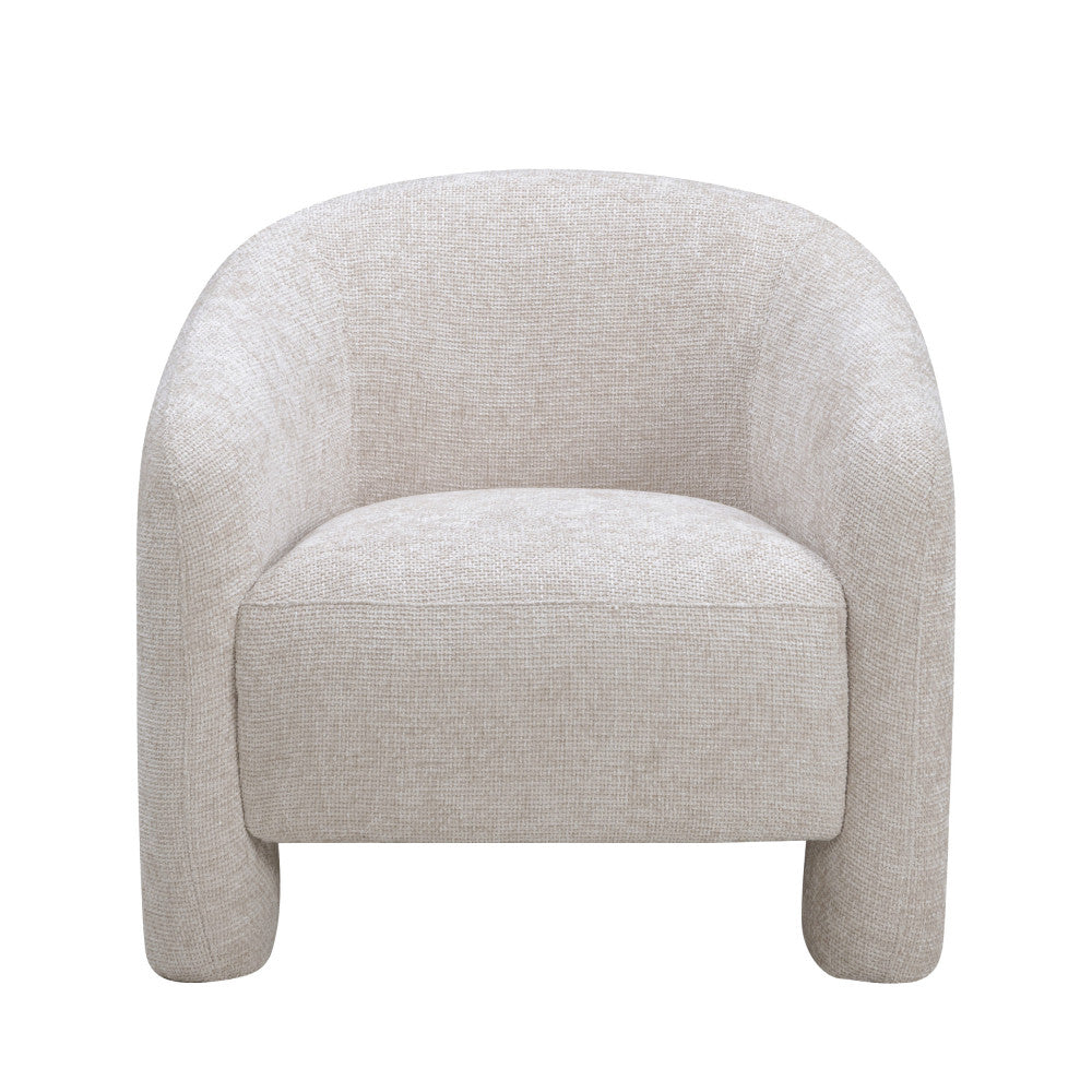 Topaz - Armchair - Fabric - Ecru