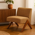 Vinto - Sillón - Tela - Marrón jaspeado