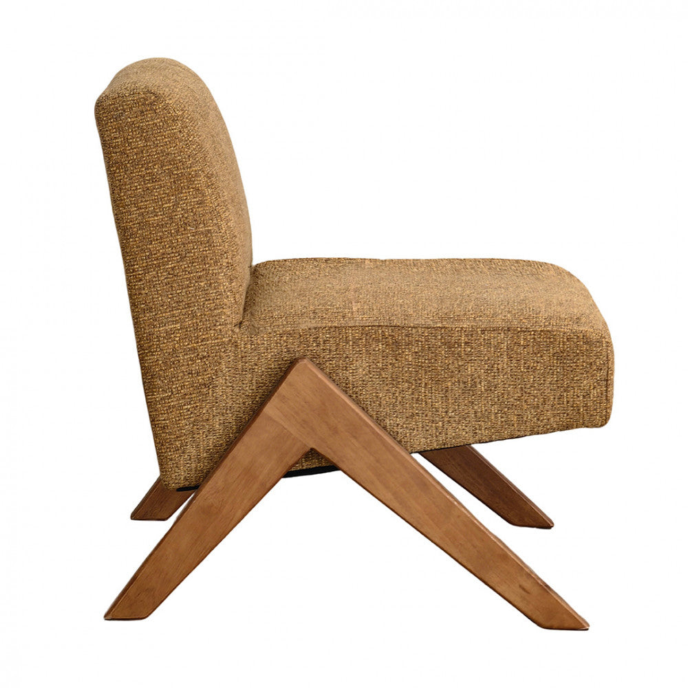 Vinto - Sillón - Tela - Marrón jaspeado