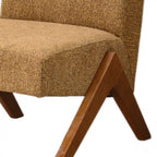 Vinto - Sillón - Tela - Marrón jaspeado