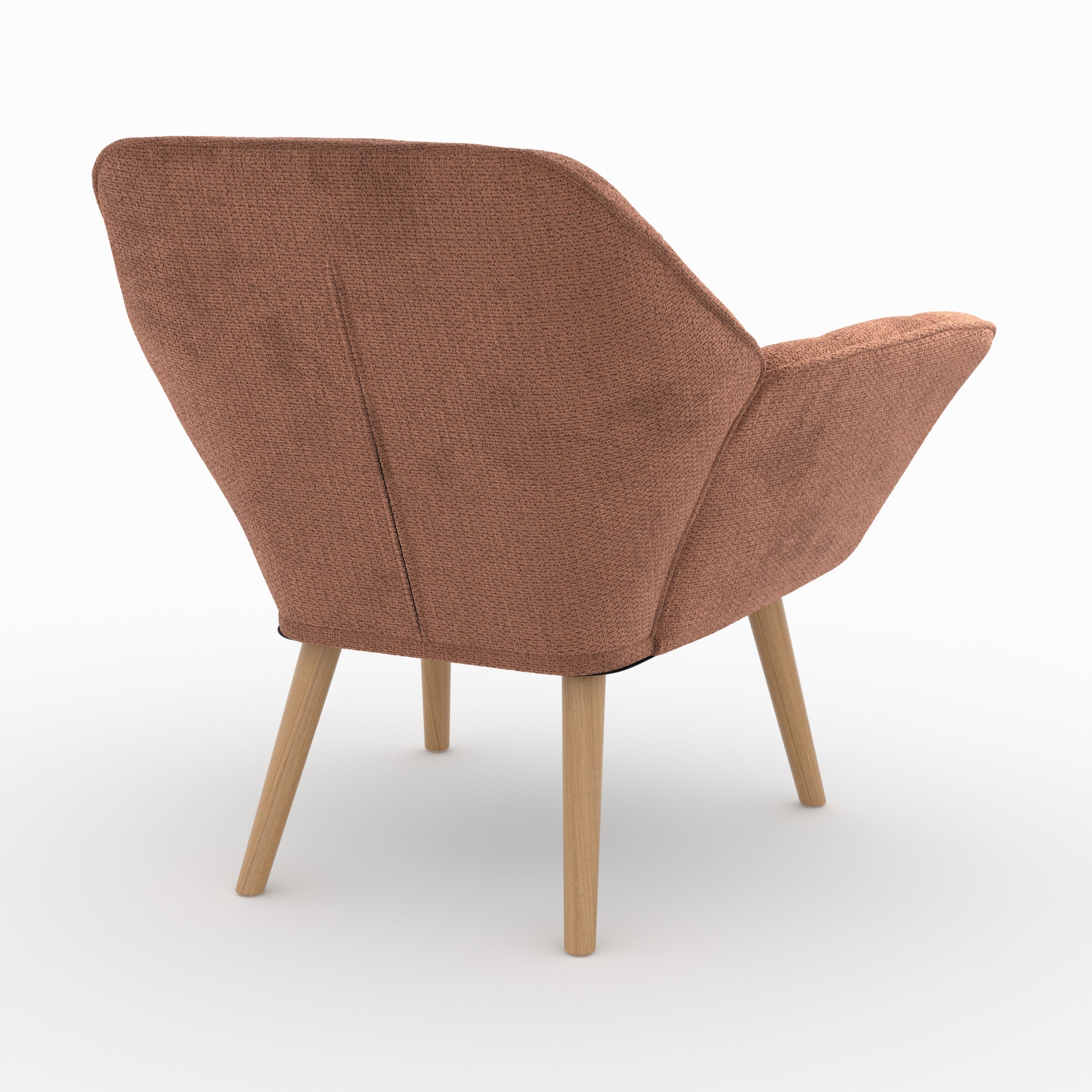 Simba - Sillón viejo de tela roja