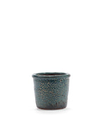 Glazed Shades - Pot De Fleurs - XS - Terre Cuite - Bleu