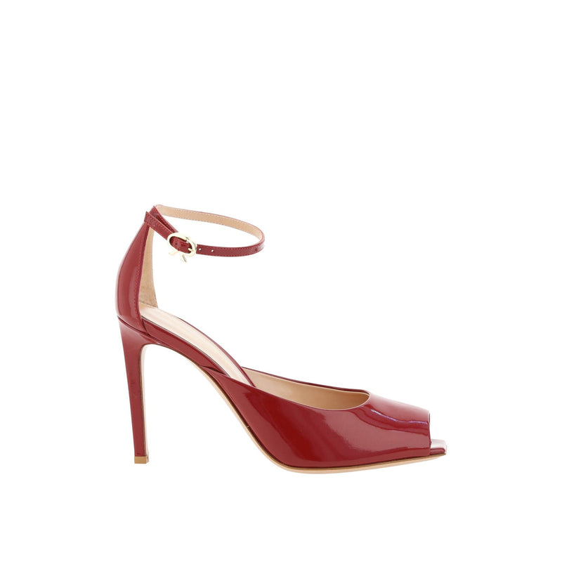 Escarpins - Gianvito Rossi Nuit 95 Glossed-Leather - Red