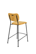 Benson 64.5 Cm - Bar & Counter Stool - Fabric - Ochre/Yellow