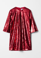 Robe À Sequins Dress X Harrison - Rouge