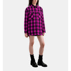 The Kooples - Camisa Exterior de Lana - Rosa - Mujer