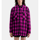 Surchemise En Laine - Rose - Femme