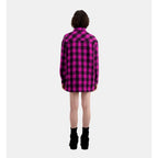 The Kooples - Camisa Exterior de Lana - Rosa - Mujer