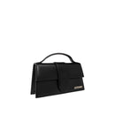 Sac Jacquemus Le Grand Bambino - Silver Logo - Femme - Black