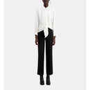 Chemise Manches Longues Nouee Drapee - Femme