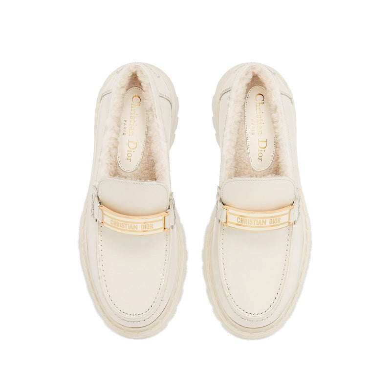 Mocassins - Dior Leather - Cream