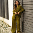 Pantalon Pj - Chartreuse